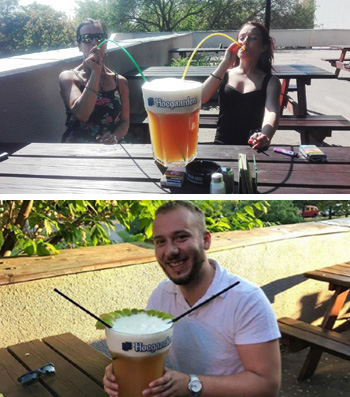 PÁRTY SKLENICE NA HOEGAARDEN